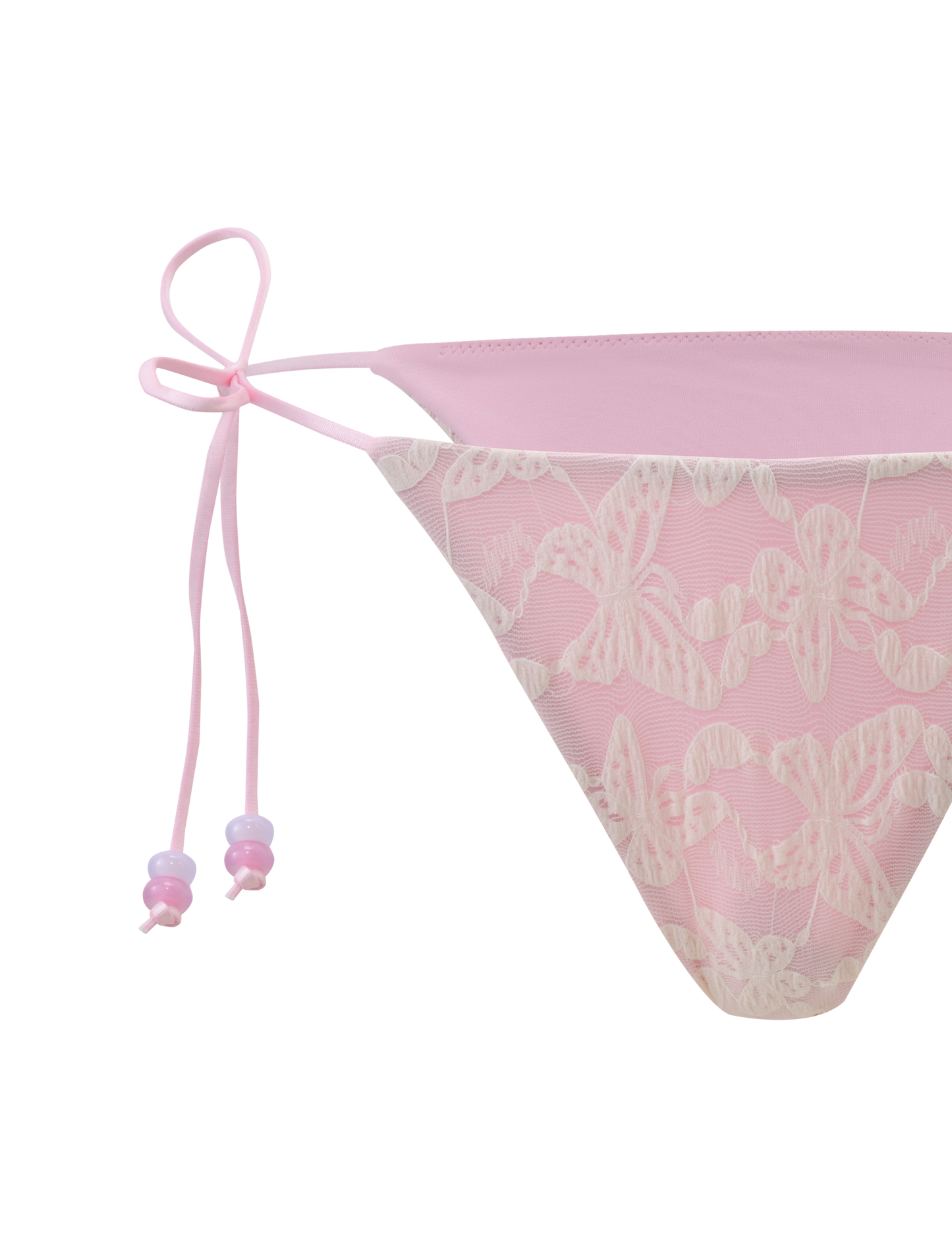 BRIGITTE BIKINI BOTTOM - IVORY LACE
