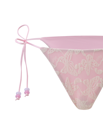 BRIGITTE BIKINI BOTTOM - IVORY LACE