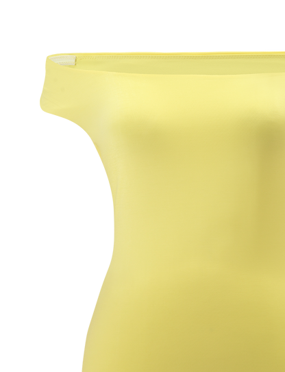 CLIA MINI DRESS - LEMON