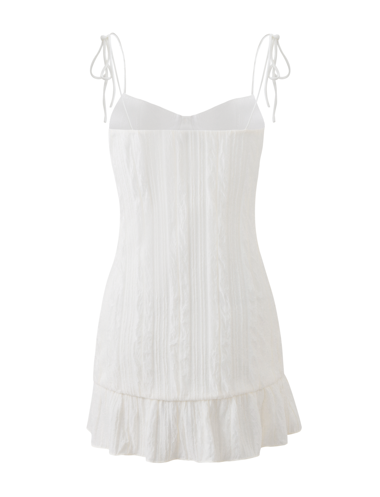 RANIA MINI DRESS - OFF WHITE