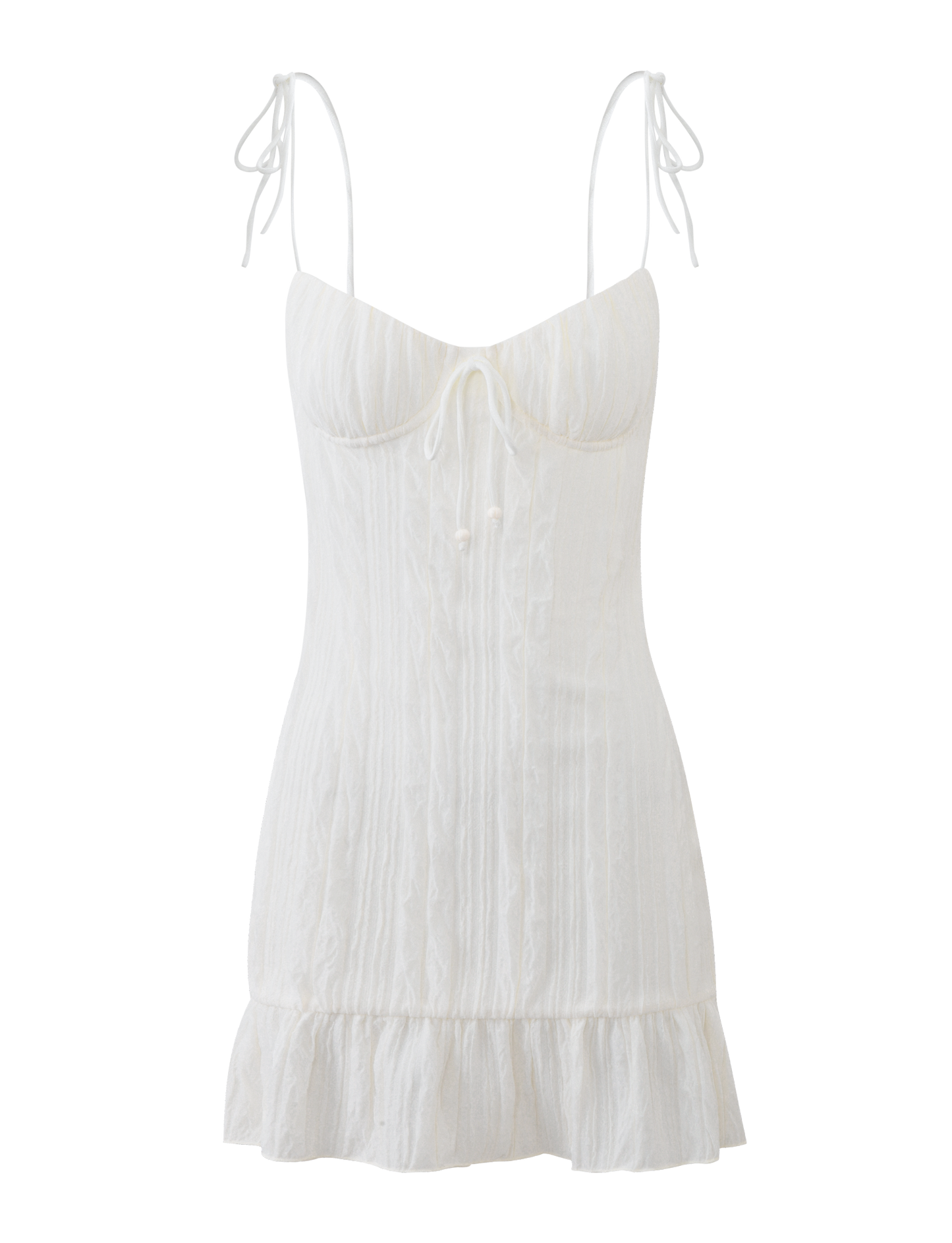 RANIA MINI DRESS - OFF WHITE