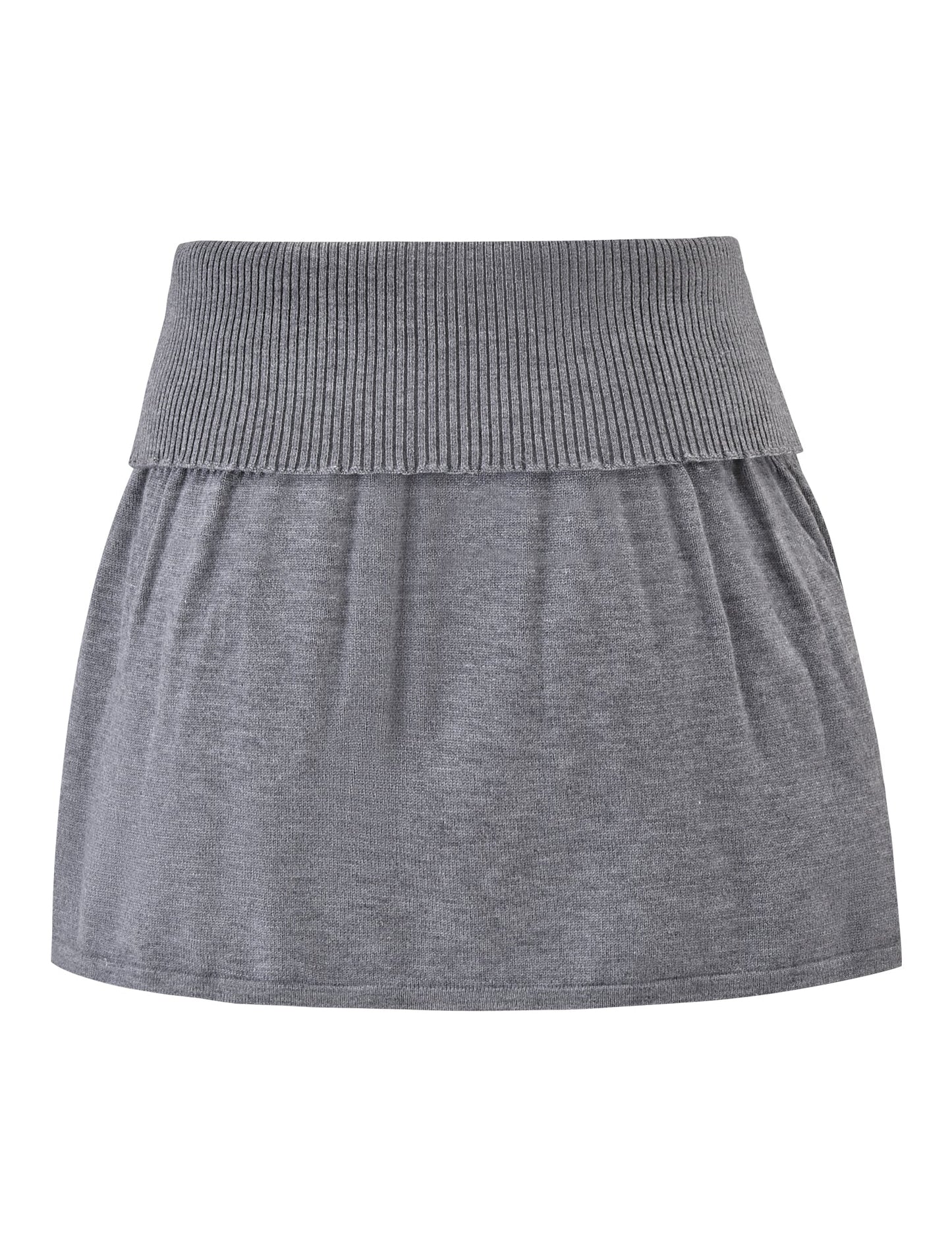 ROWENA MINI SKIRT - GREY