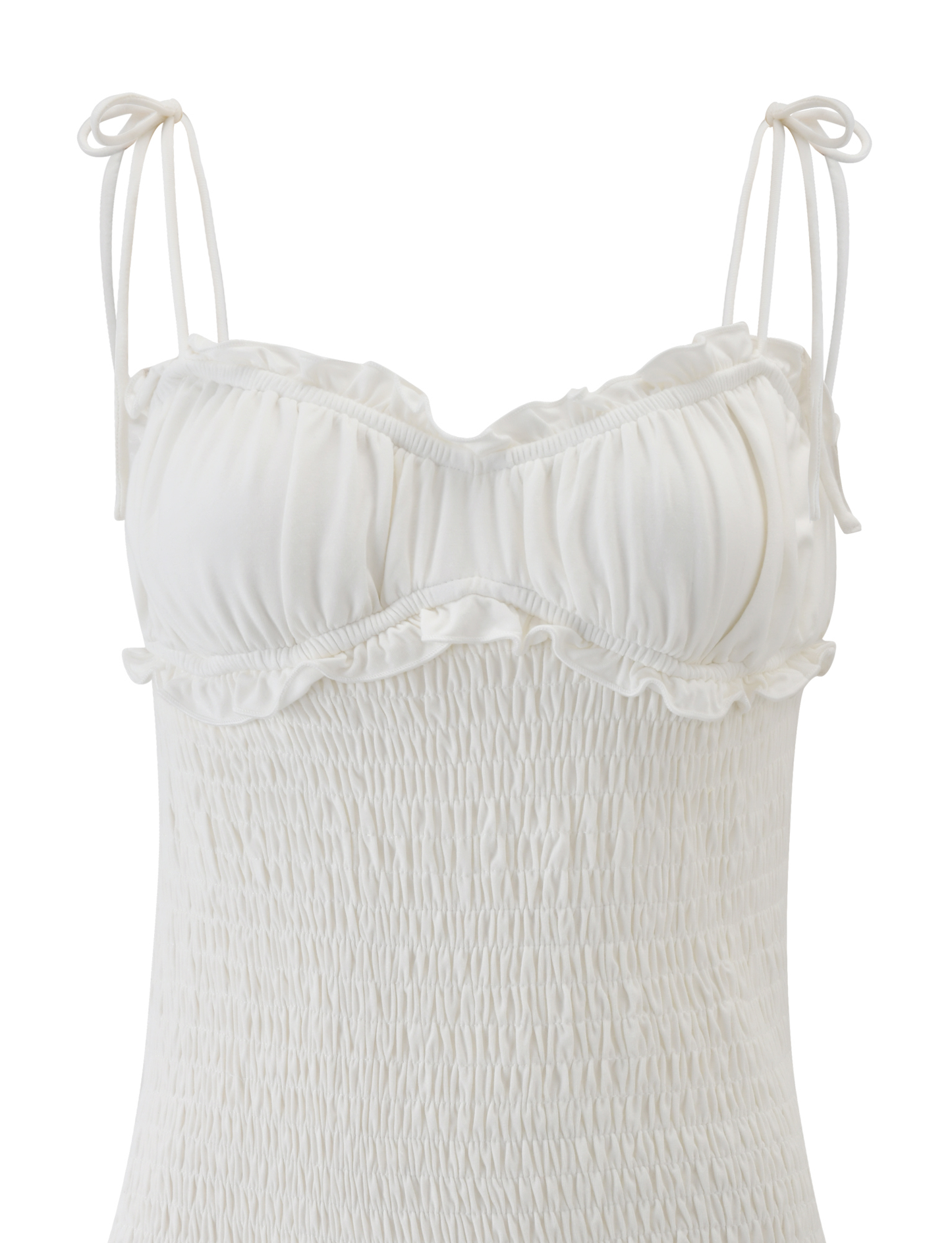 SAFIRA MINI DRESS - WHITE