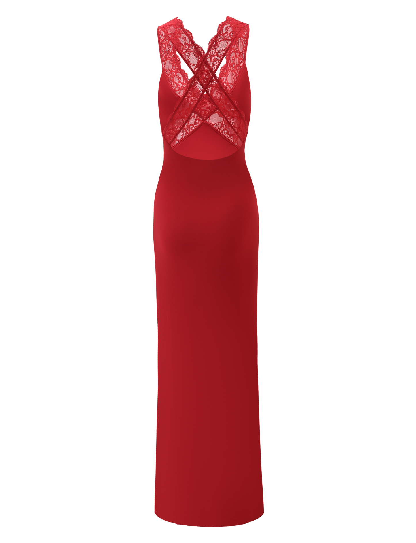 SERAPHINE MAXI DRESS - RED