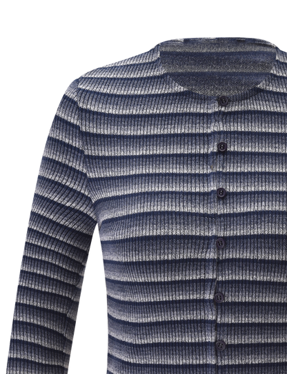 TIMARA CARDIGAN - NAVY STRIPE