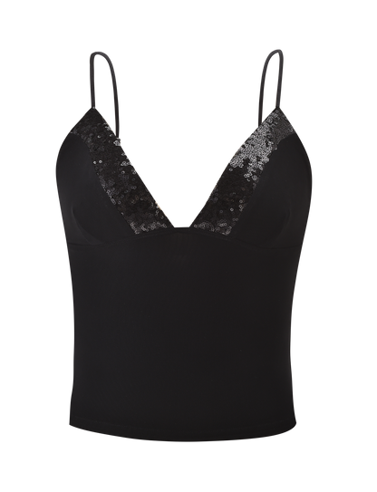 FENELLA TOP - BLACK