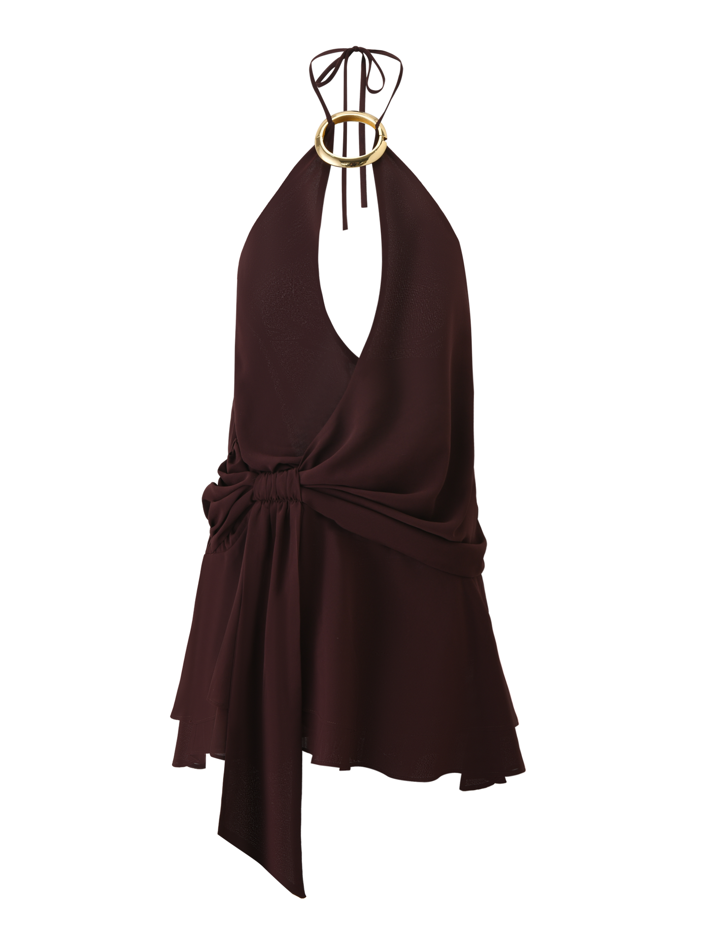 INDIGO MINI DRESS 2.0 - CHOCOLATE