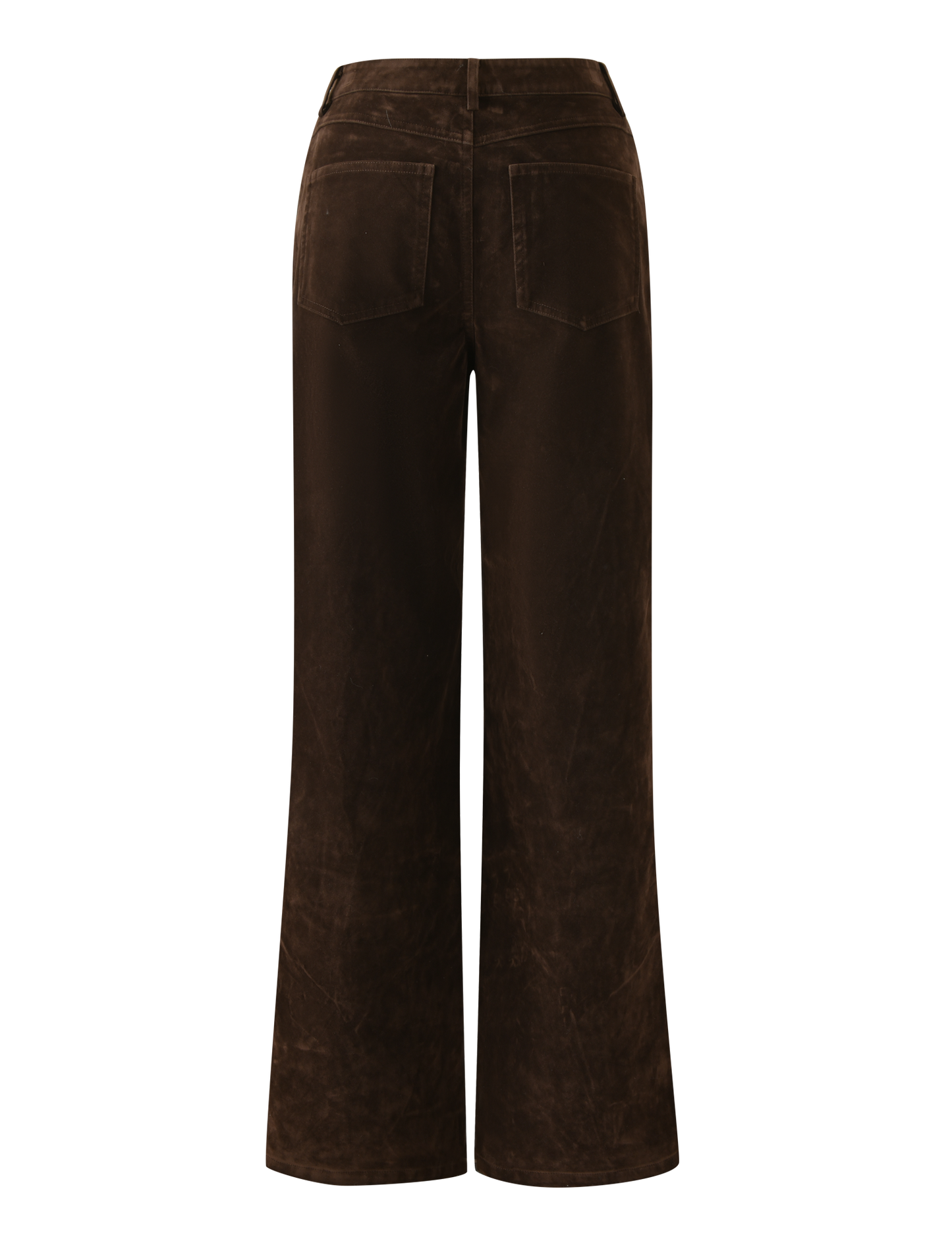 CAMELLIA PANT - CHOCOLATE SUEDE