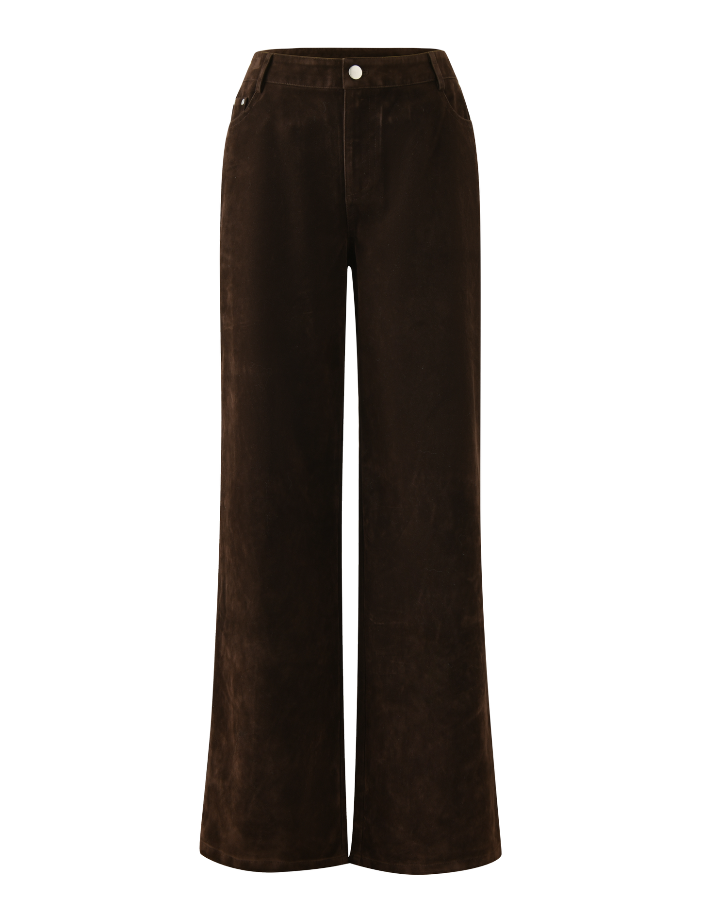 CAMELLIA PANT - CHOCOLATE SUEDE
