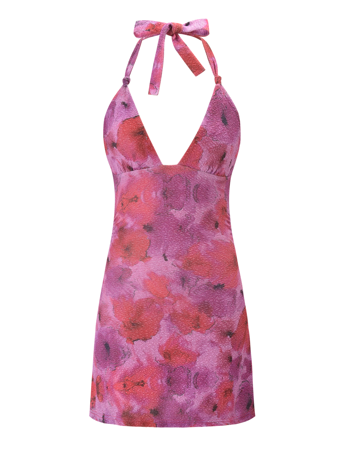 TALYN MINI DRESS - PINK SPARKLE FLORAL