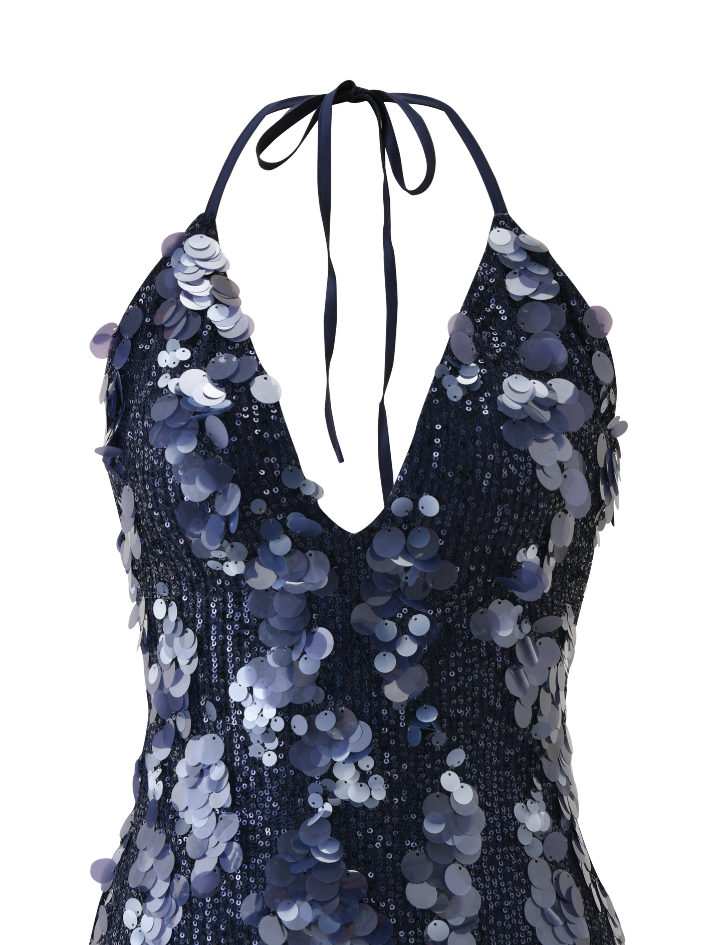 ZANA MINI DRESS - NAVY SEQUIN