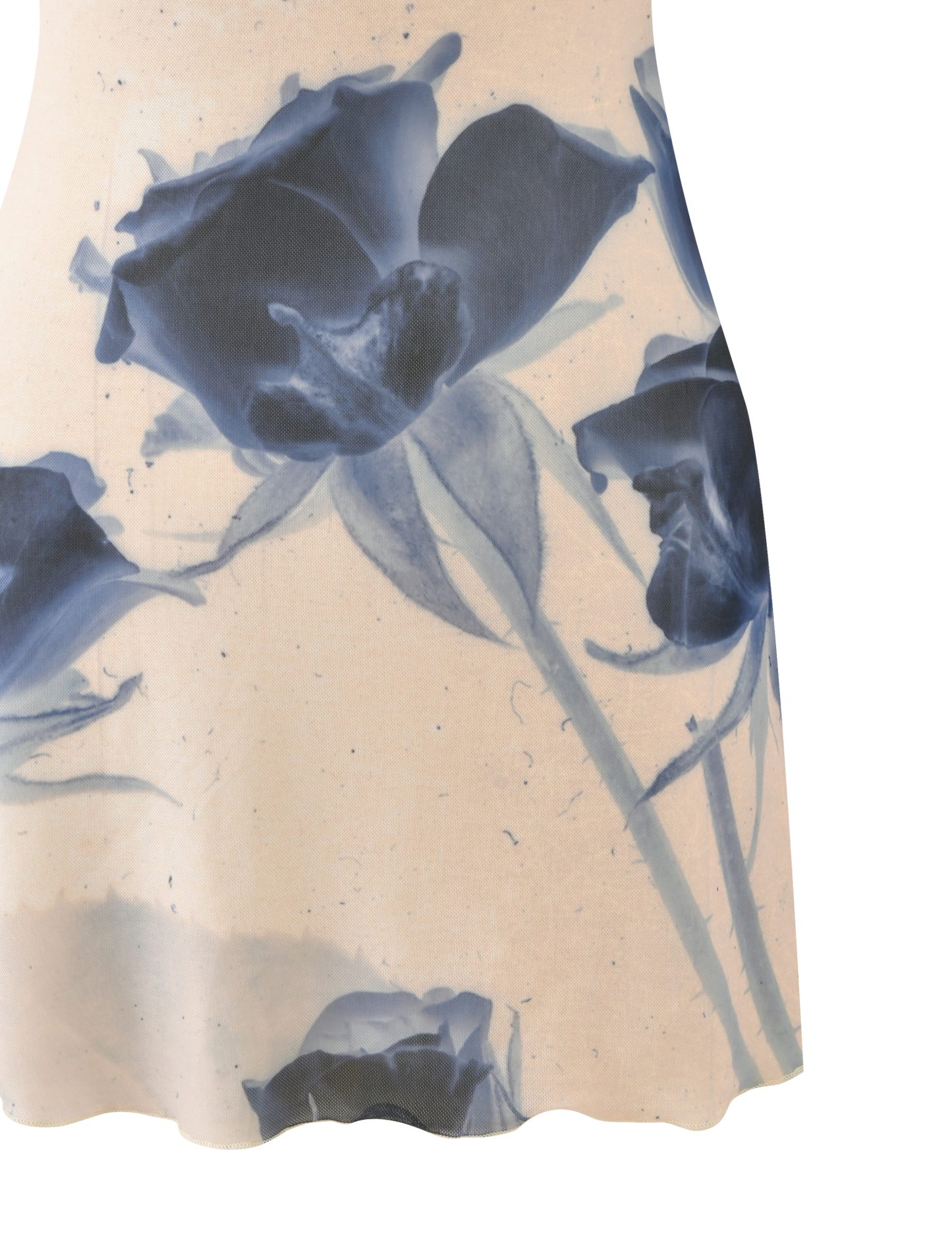 ROSY MINI DRESS - INDIGO FLORAL
