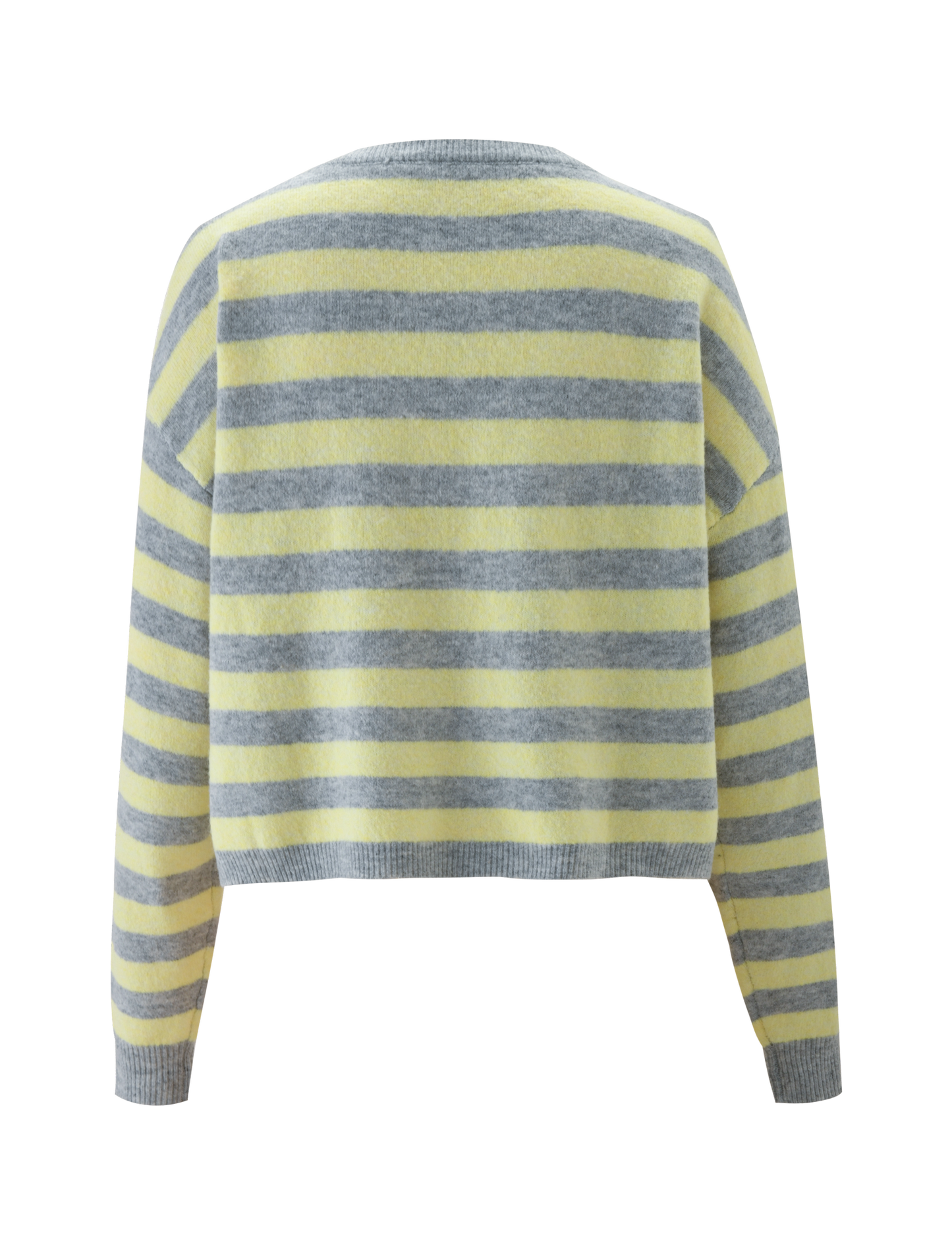 KOA JUMPER - YELLOW AND GREY STRIPE