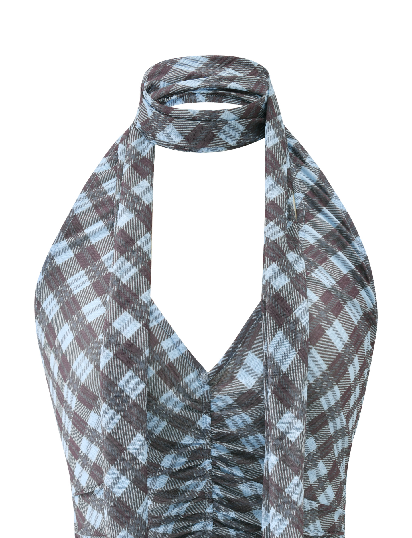 NOBLE TOP - BLUE CHECK
