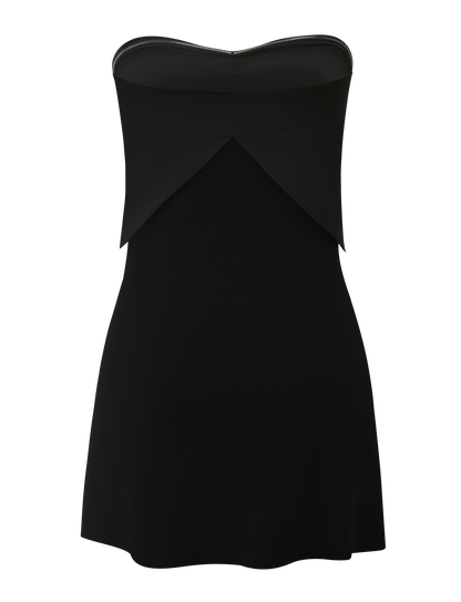GROVE MINI DRESS - BLACK