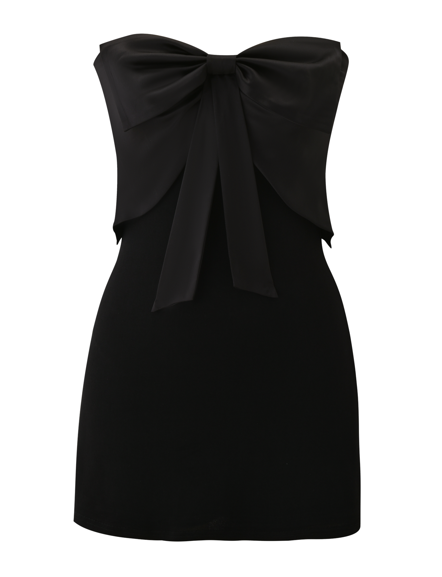 GROVE MINI DRESS - BLACK