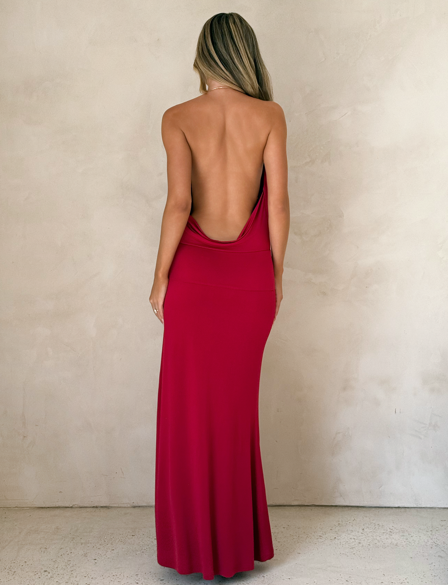 TARRIN MAXI DRESS - RED