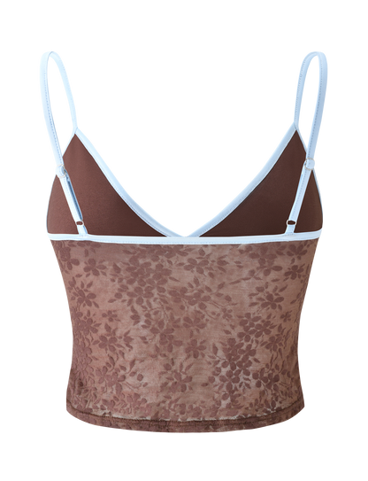 AUBURN TOP - CHOCOLATE