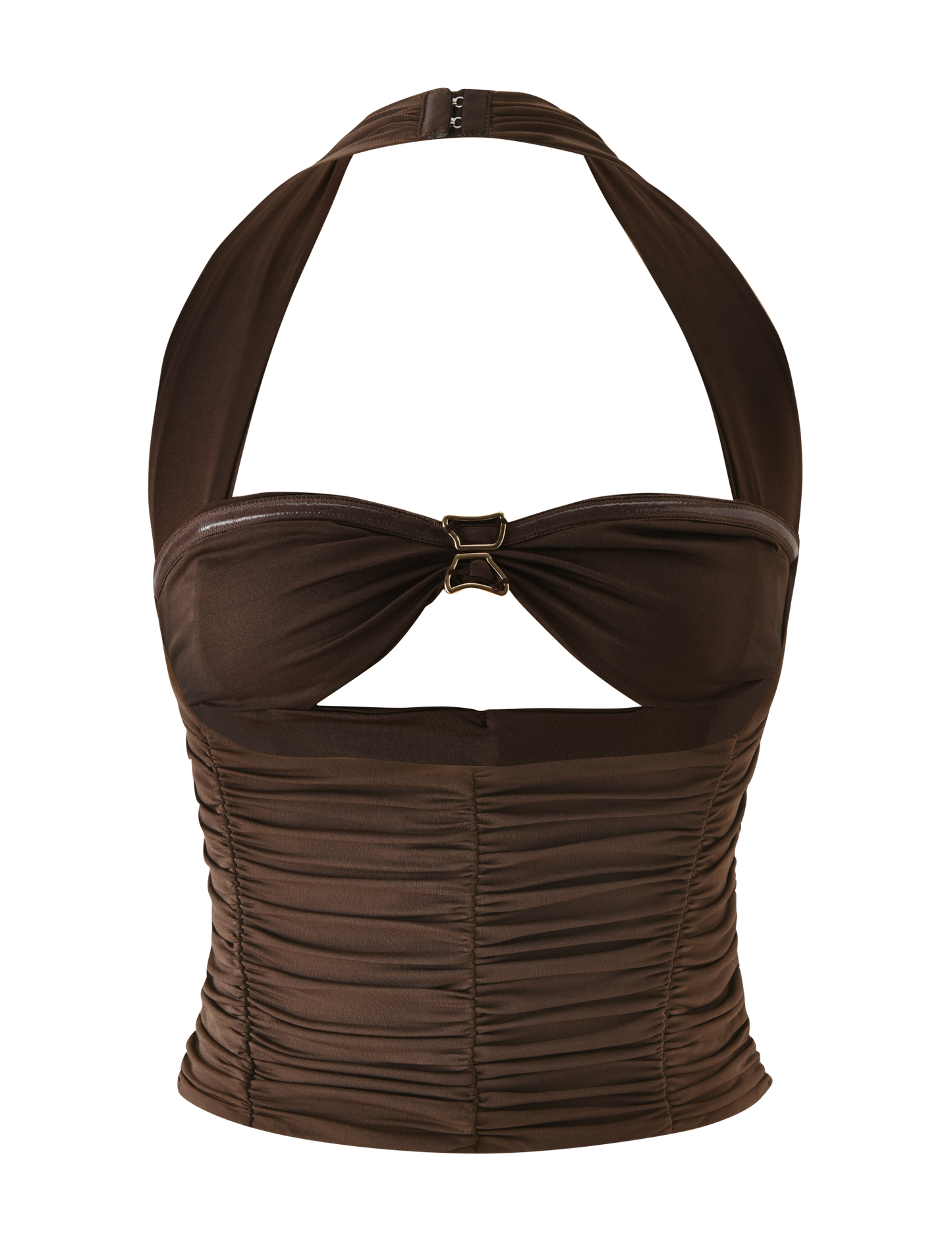 BRIALLEN TOP - CHOCOLATE