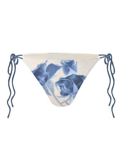 CYLAS BIKINI BOTTOM - INDIGO FLORAL