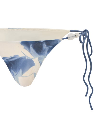 CYLAS BIKINI BOTTOM - INDIGO FLORAL