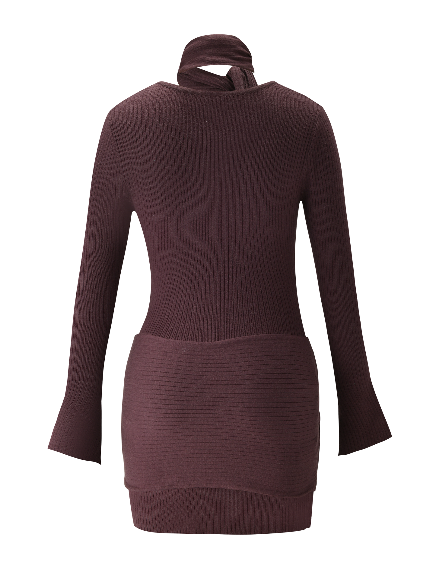 RENNER MINI DRESS - CHOCOLATE