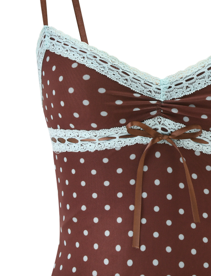 AMARA TOP - POLKA DOT