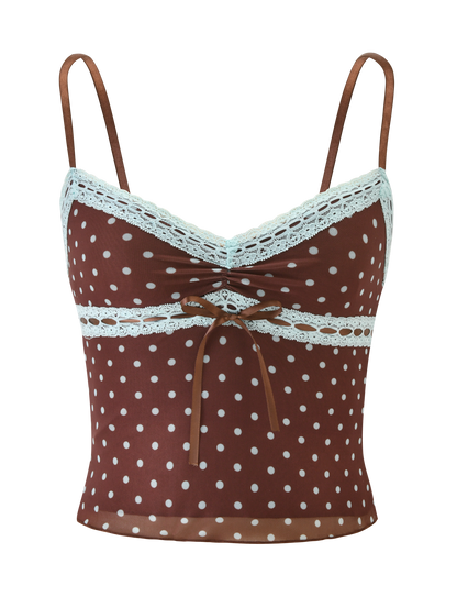 AMARA TOP - POLKA DOT