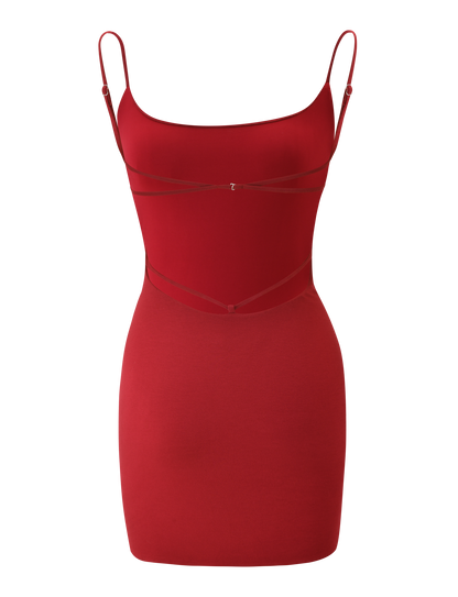 MINERVA MINI DRESS - RED
