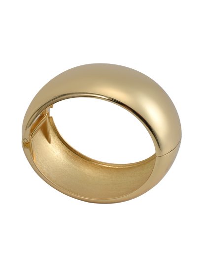 MIRAH CHUNKY BANGLE - GOLD