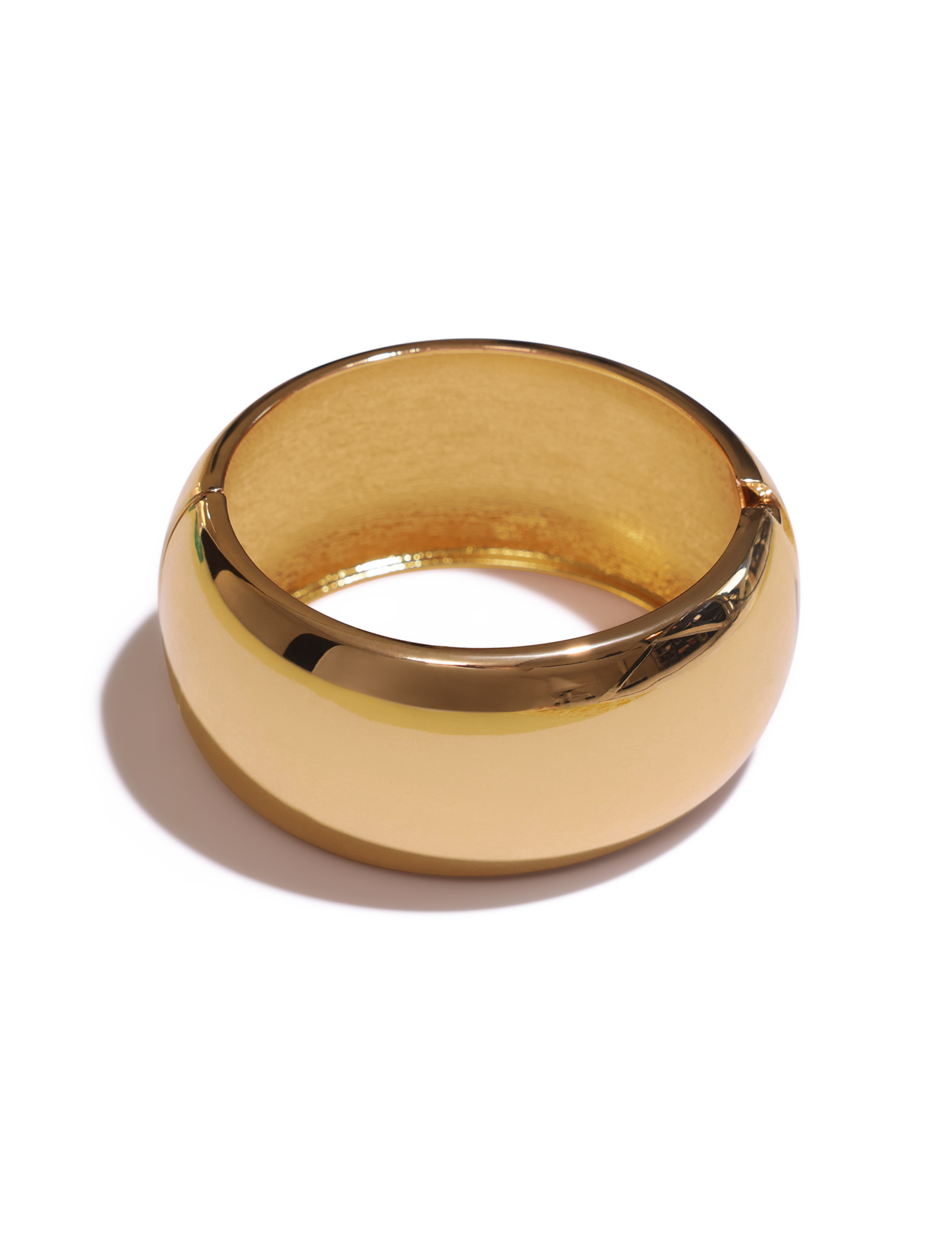 MIRAH CHUNKY BANGLE - GOLD