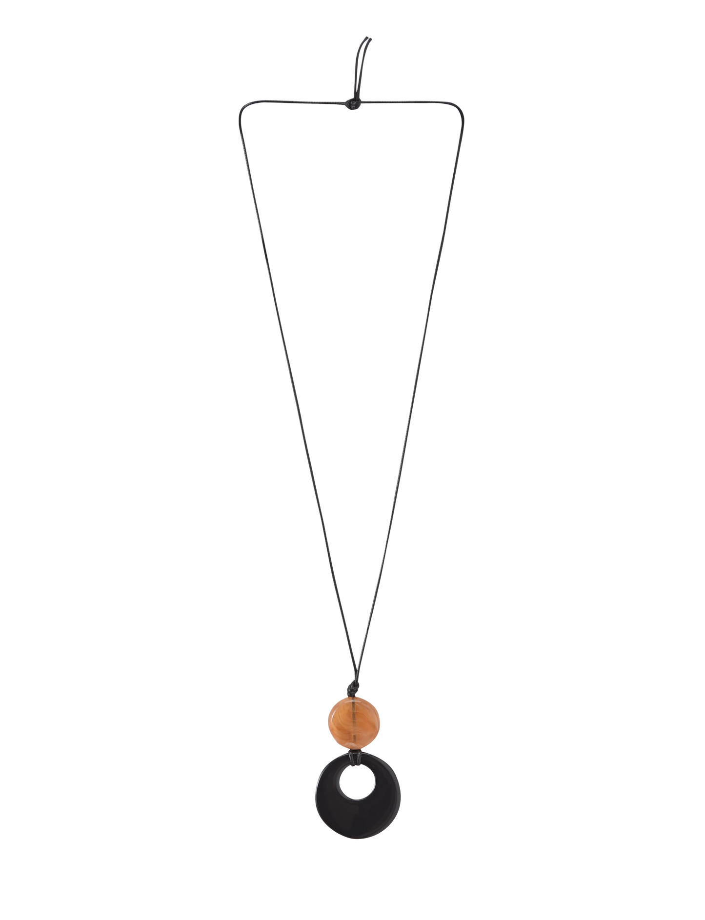 BREYA PENDANT NECKLACE - TAN