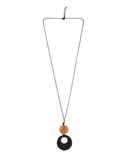 BREYA PENDANT NECKLACE - TAN