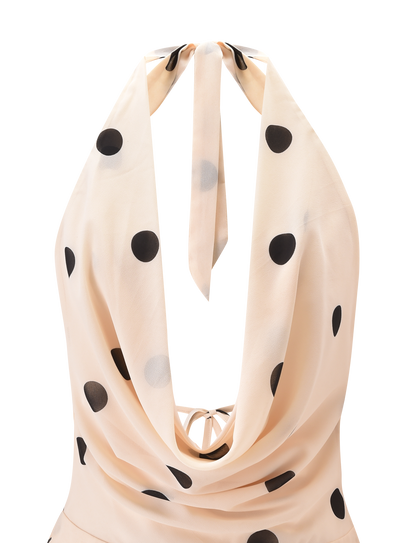 LATHAN MINI DRESS - CREAM