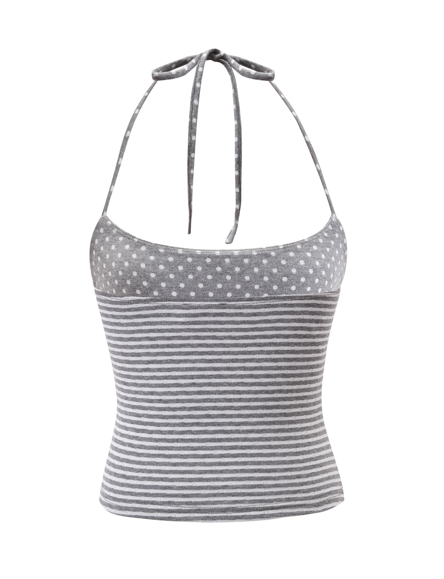 DASHIELL TOP - HEATHER GREY