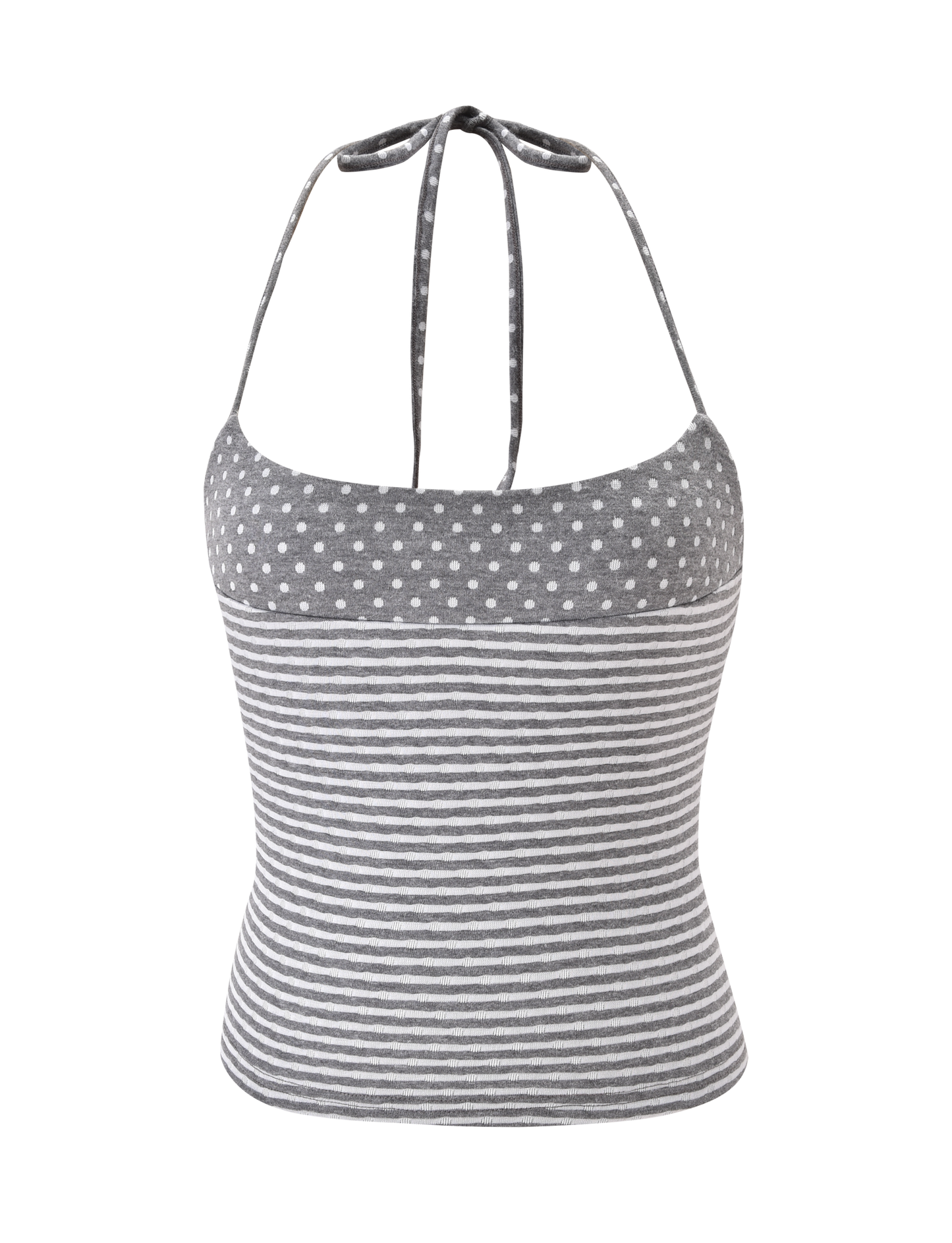 DASHIELL TOP - HEATHER GREY