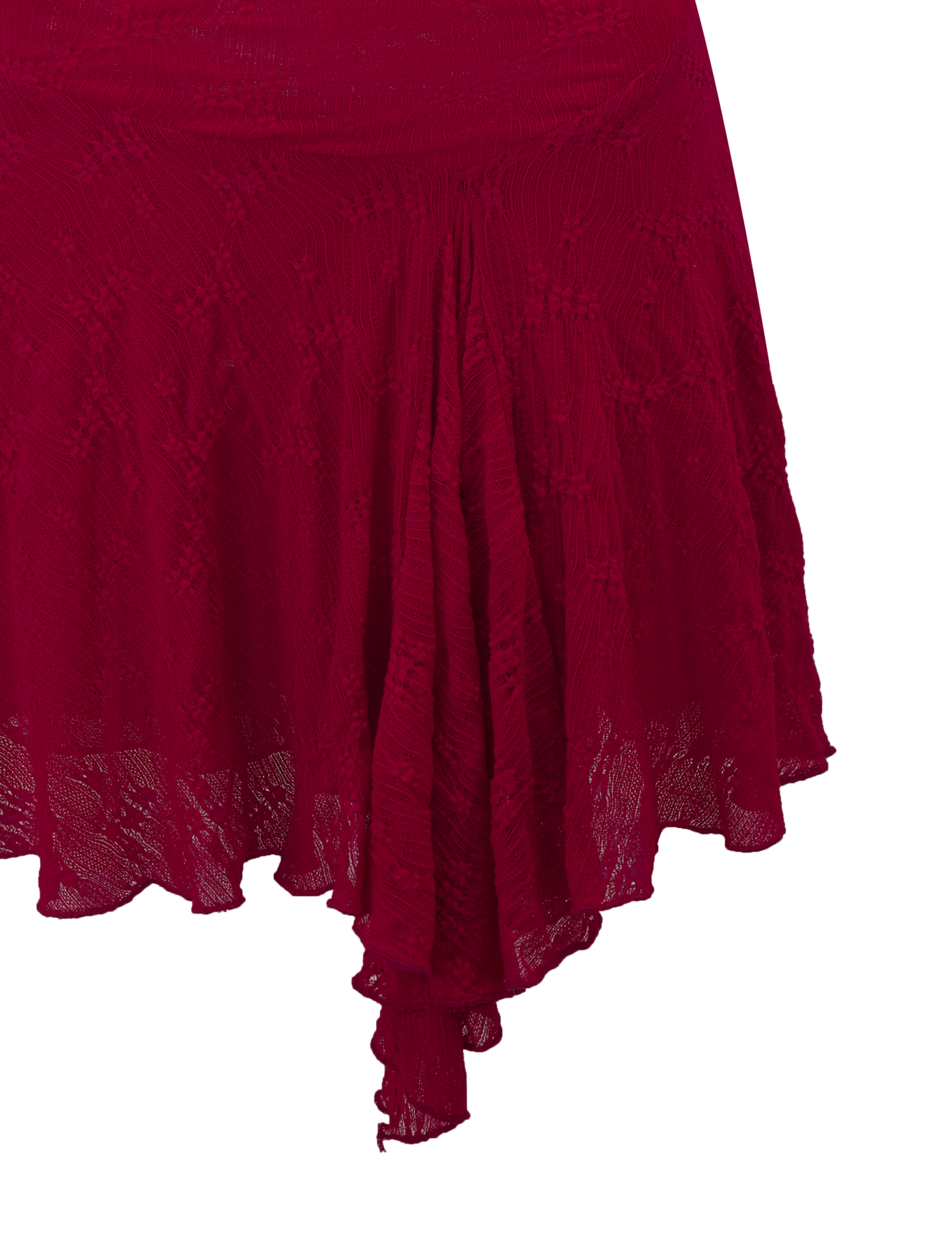 FIORELLA DRESS - RED LACE