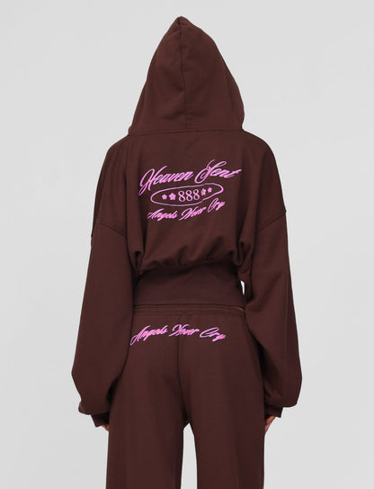 MERRYN HOODIE - CHOCOLATE