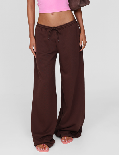 MERRYN TRACK PANT - CHOCOLATE