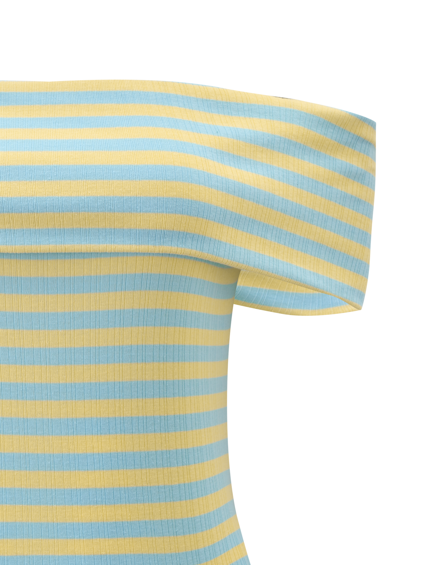 LISETTE TOP - YELLOW STRIPE
